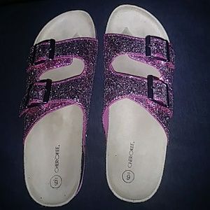 Cherokee brand birkenstock syle sandals with box